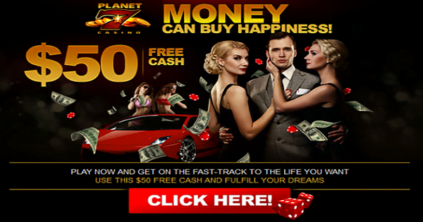 $50 No Deposit Bonus at Planet 7 Casino