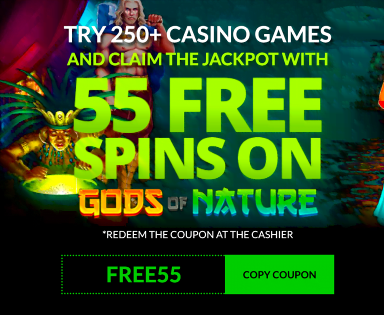 55 Free Spins at Raging Bull Casino