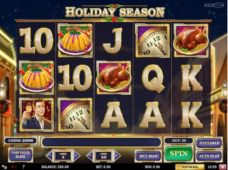 New Holiday Season Slot!