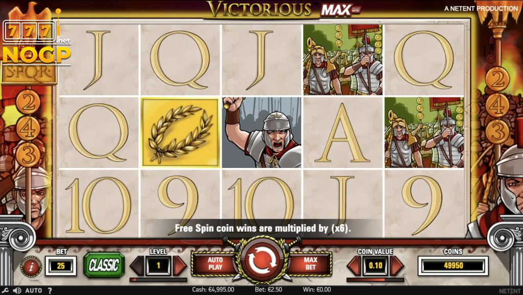 victorious-max-video-slot-screenshot