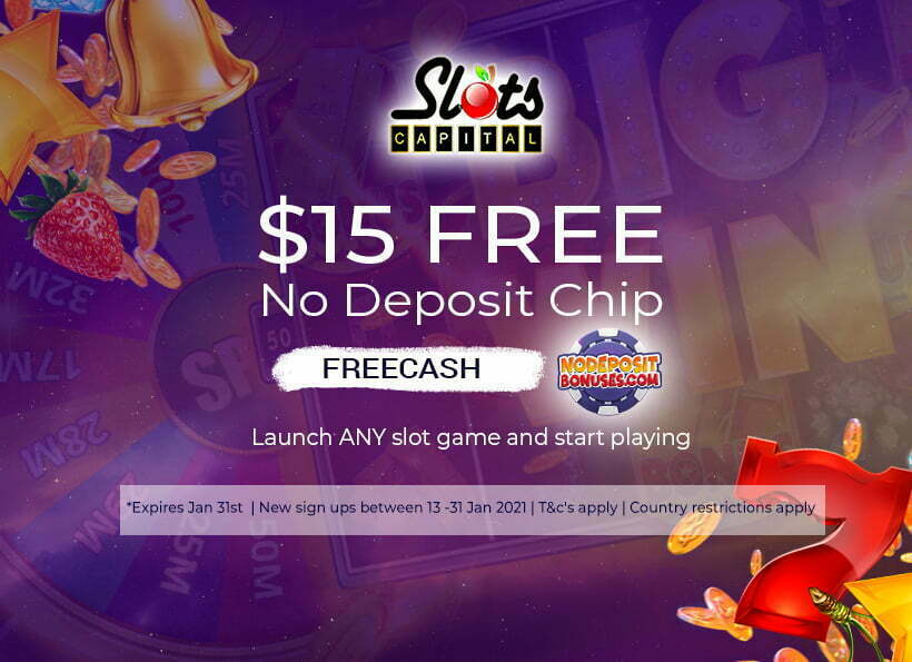 $15 Free No Deposit Chip