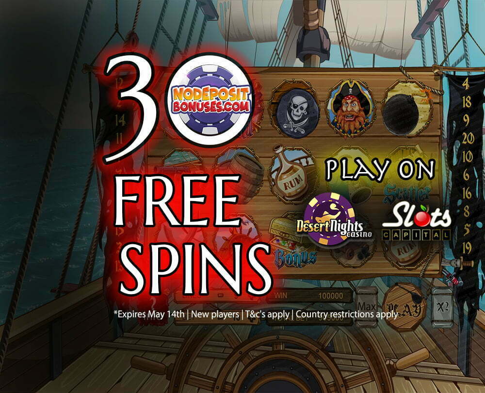 30 free spins no deposit bonus