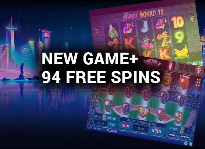 Special Weekend! New Game + 94 Free Spins