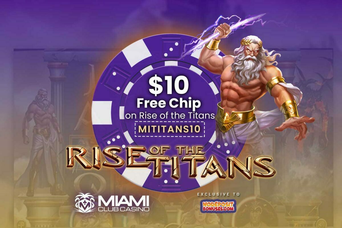 NEW SLOT! $10 Free Chip on Rise of the Titans