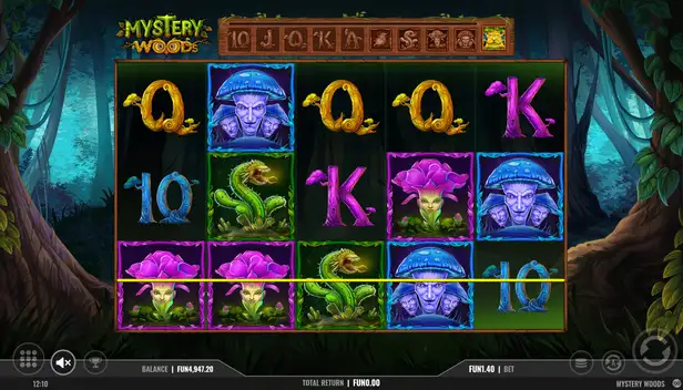 Slots – Mystery Woods.