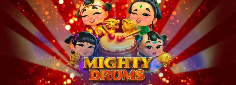100 Free Spins on Mighty Drums at Limitless Casino