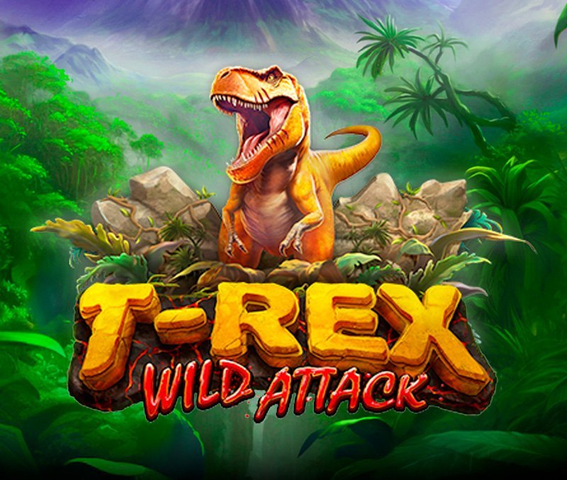 40 Free Spins on 'T-Rex Wild Attack' at Slotastic