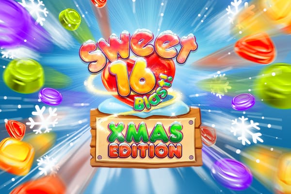 25 Free Spins on ‘Sweet 16 Blast! XMAS Edition’ at Slotocash