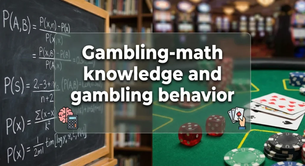 Gambling-math knowledge and gambling behavior